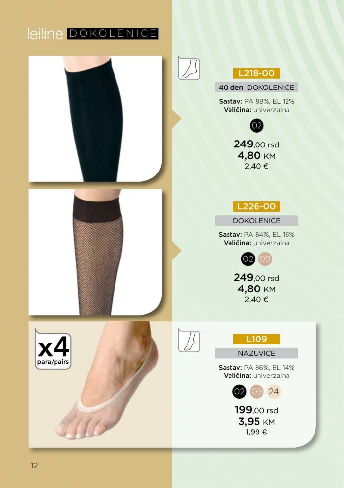 Leiline Leiline-katalog 2019 Jesen Zima-12  Katalog 2019 Jesen Zima | Pantyhose Library
